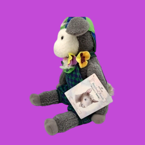 Vintage Stickers & 1997 Hallmark Gallagher Goat Plush Crayola Storybook Friends - Picture 8 of 15